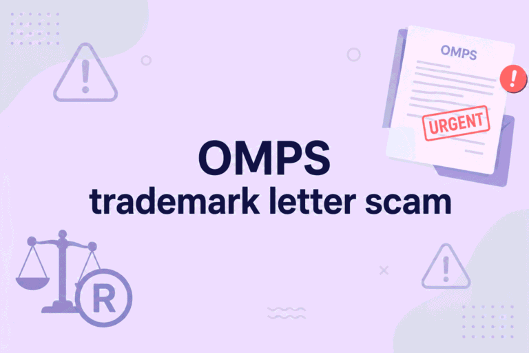 OMPS Trademark Letter Scam