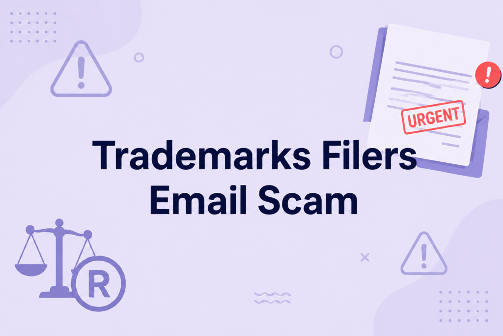 trademark filers email scam