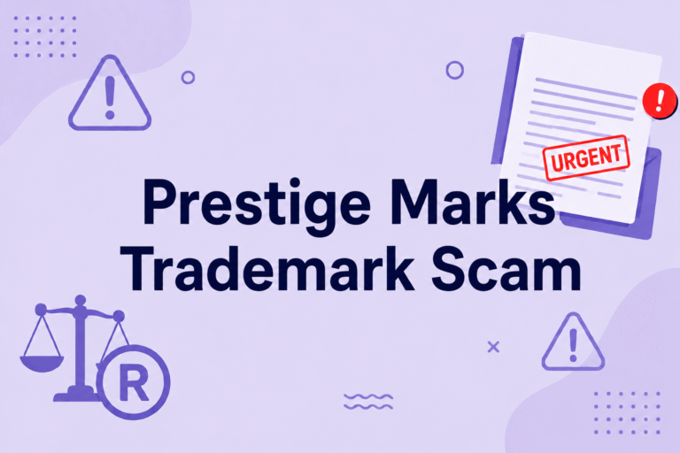 Prestige Marks TM scam