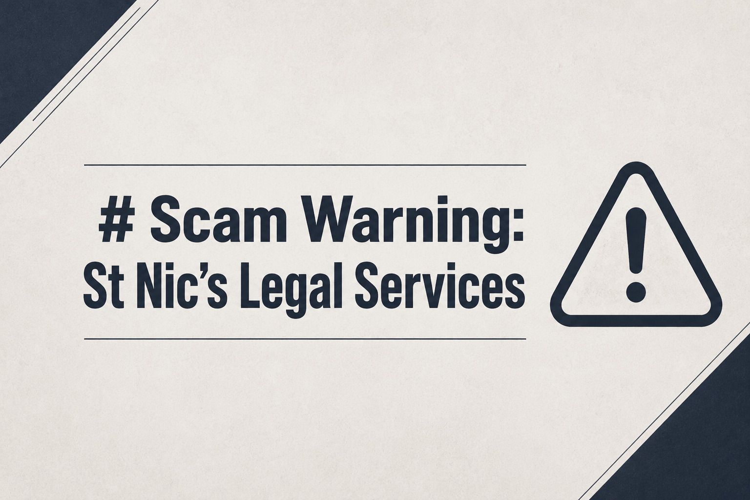 Trademark scams