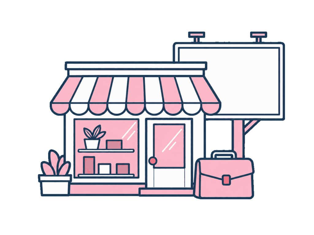 Illustration for trademark class 35: Advertising, Business & Retail Services