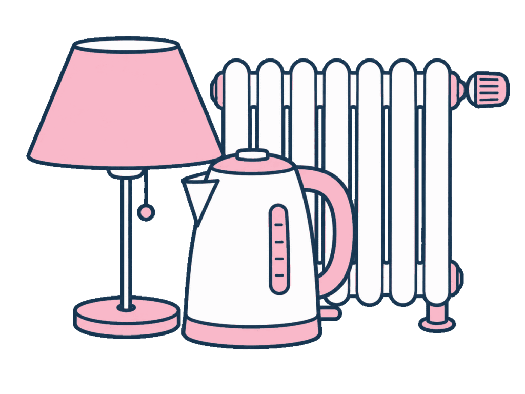 Illustration for trademark class 11: Lighting, Heating & Cooking Appliances