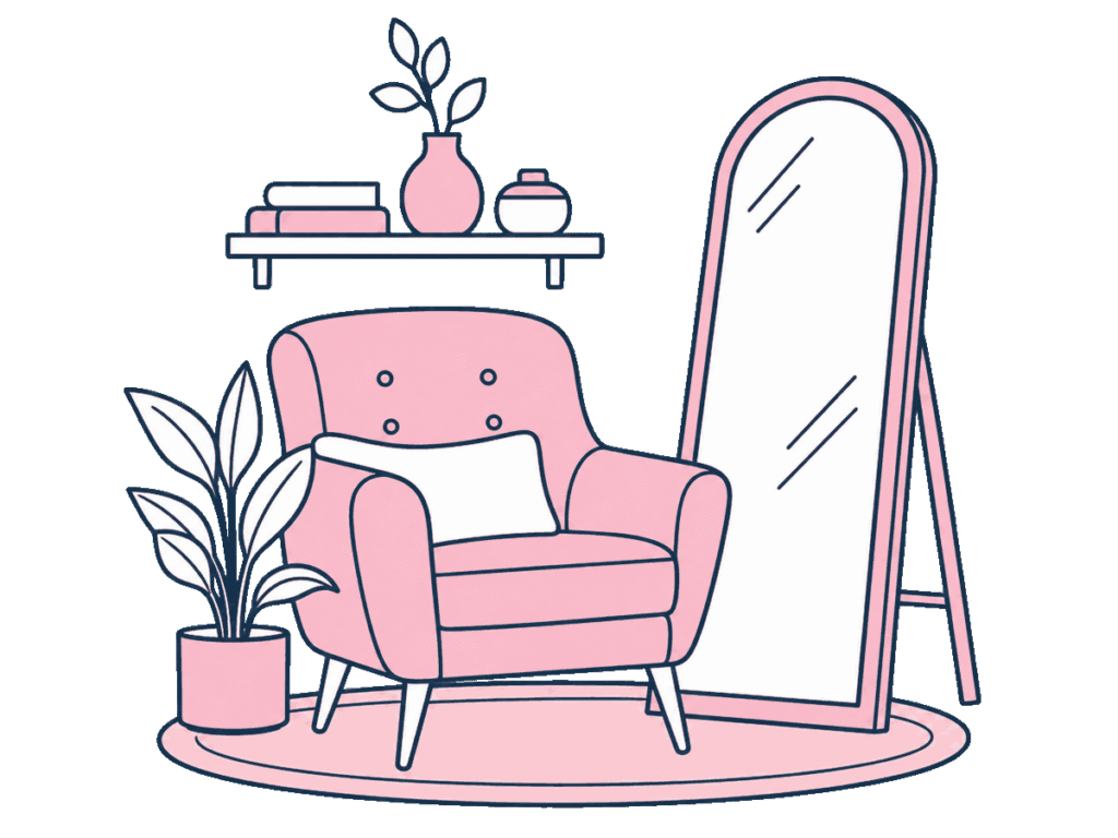 Illustration for trademark class 20: Furniture