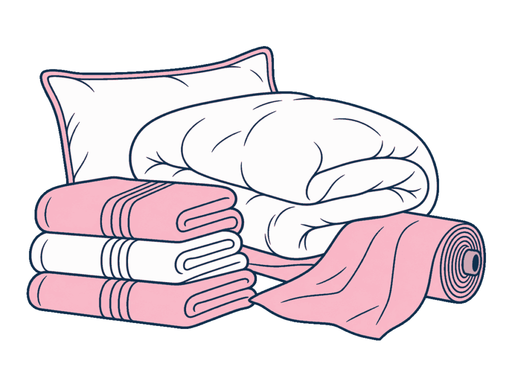 Illustration for trademark class 24: Textiles
