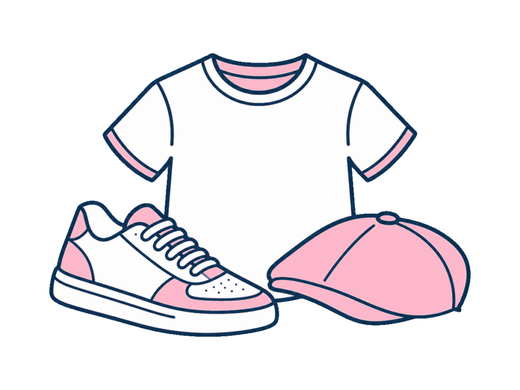 Illustration for trademark class 25: Clothing