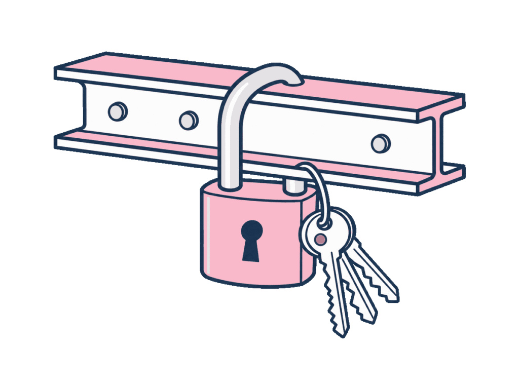 Illustration for trademark class 6: Metal Products