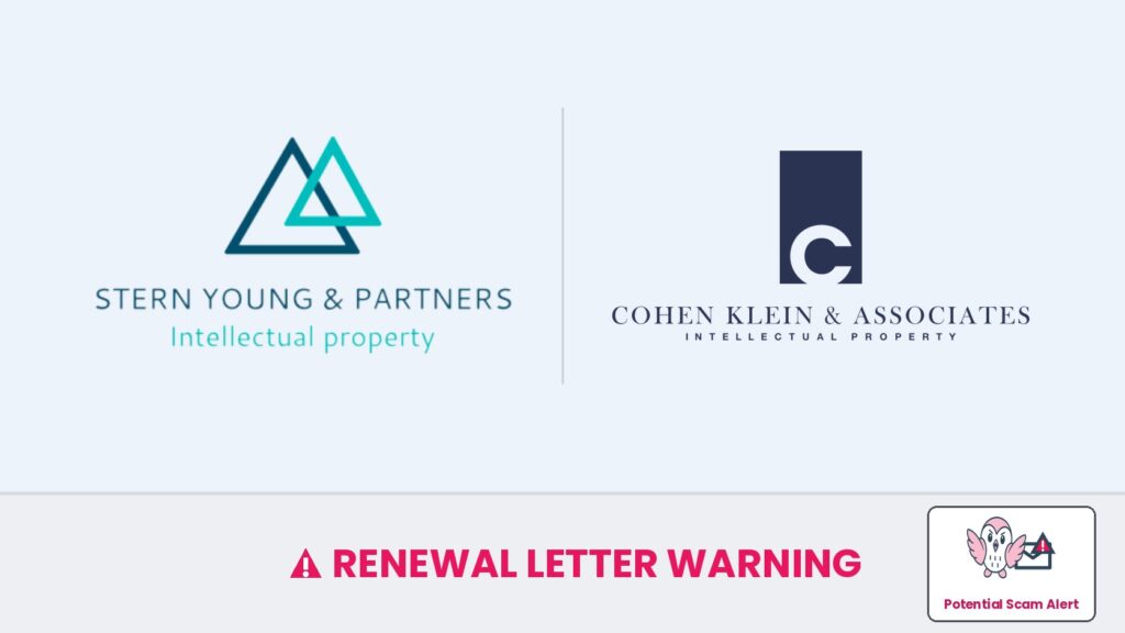 Stern Young & Partners and Cohen Klein renewal letter warning