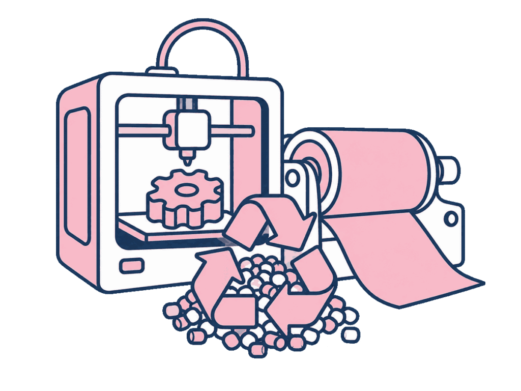 Illustration for trademark class 40: Treatment of Materials