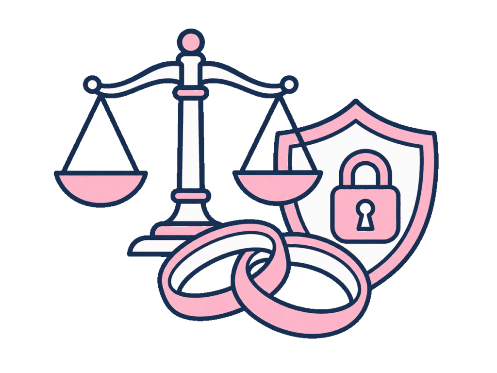 Illustration for trademark class 45: Legal & Personal Services